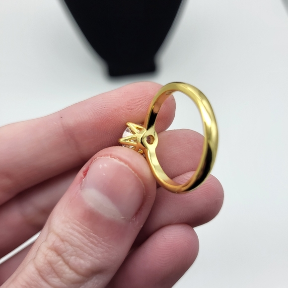 18k rolled gold plated ring - Picture 5 of 6